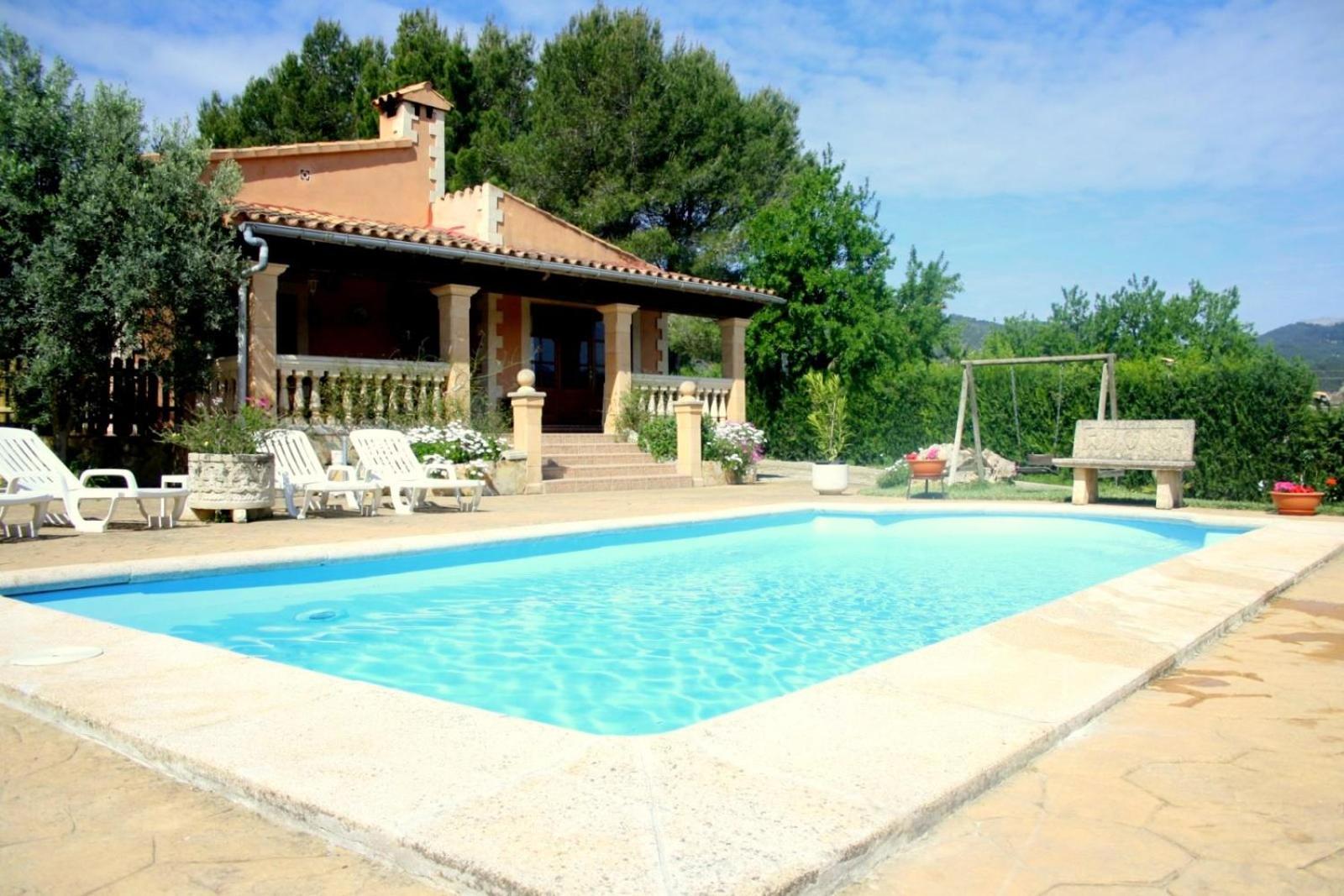 Гостевой дом Finca Con Piscina Es Blanquer Экстерьер фото